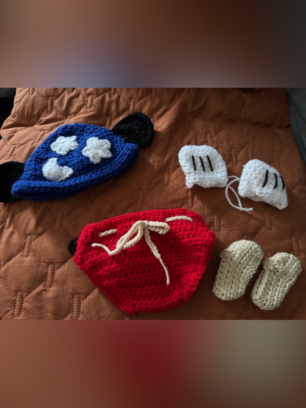 Newborn Disney Mickey Fantasia Outfit